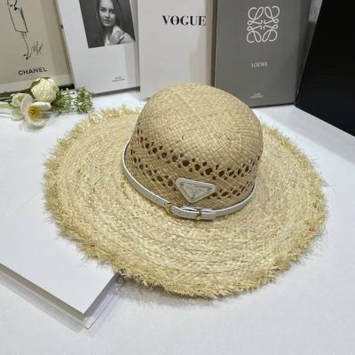 跑量 P家～新款大檐遮阳防晒草帽 炎炎夏日出街必备防晒单品， 海边约起也妥妥滴