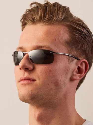 Rayban雷朋太阳镜新款正品级 休闲男士 偏光司机拉风网红同款型男墨镜 超轻弹簧腿 Rb3183 Size:63口15-125