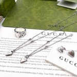项链 Gucci古驰Gucci爱心银系列