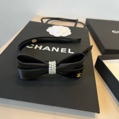 Chanel香奈儿蝴蝶结发箍