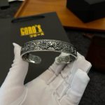新品上架 Goro’S高桥吾郎复古手镯 顶级版本 认准独家拍摄 主攻高端市场 绝对区别普通版本！图片产品细节与Zp一致！原版制作工艺 精工品质 纯手工打造 ～正