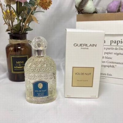 专柜品质 Guerlain Volde Nuit娇兰午夜飞行女士香水100Ml，经典之香 前调：橙子 橙花 白松香 橘子 香柠檬 水仙花 柠檬 中调：醛 鸢尾花