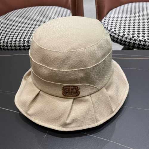 Balenciaga巴黎世家夏季新款渔夫帽，帆布帽，简约休闲百搭款，头围57Cm