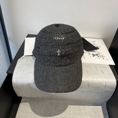 P 克罗心鸭舌草帽，定制款骑士帽，头围57Cm