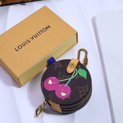 loui*V独家首发 经典老花小盒钥匙扣 包挂 独家原单