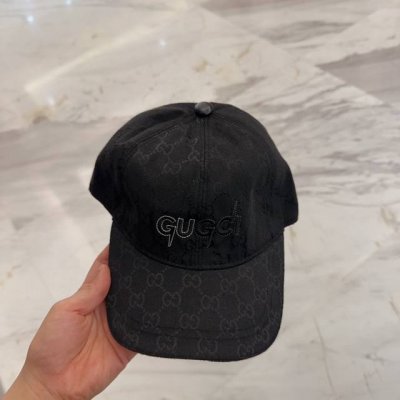 古奇Gucci 专柜新款棒球帽，简单大方 男女通用遮阳帽