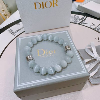 正品新款精工版本 Dior迪奥手链 多元素玛瑙泰银风格手链 明星同款 复古做旧风 原版复刻 纯手工打造 正品开模潮流时尚必备 男女均可佩戴 情侣款同款 摇滚朋克