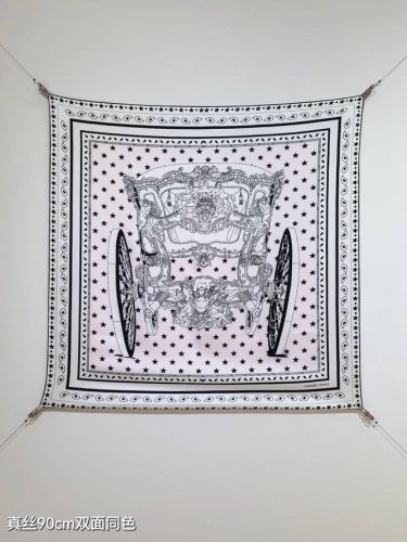 shms2539 18姆米双面 90X90Cm斜纹真丝 爱马仕