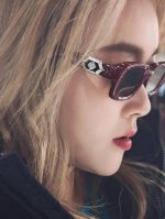 Gm新款墨镜女2025珠宝系列窄框百搭时尚太阳镜高级感防紫外线眼镜