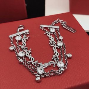 编号Ysl0009 Yvessaintlauren*最新款多层次手链 一致Zp黄铜材质