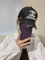 香奈儿Chanel 2024新品棒球帽，刺绣Logo小香经典简约，时尚休闲设计 跑量新品