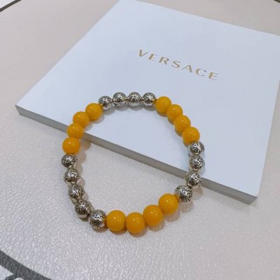 正品新款精工版本 范思哲美杜莎玛瑙水晶手链多元素玛瑙泰银风格手链 明星同款 复古做旧风 原版复刻 纯手工打造 正品开模潮流时尚必备 男女均可佩戴 情侣款同款 摇