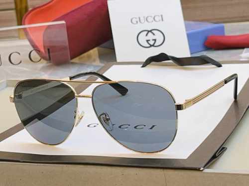 Gucc* 古*驰新款太阳镜，Model：Gg1233Sa，Size：63口14-150