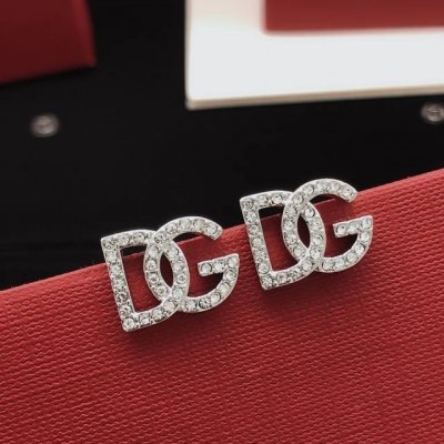 编号Dged0017 Dg*最新款镶钻耳钉 一致Zp黄铜材质