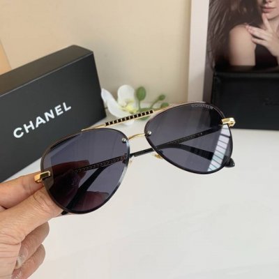 Chanel香奈儿 网红爆款蛤蟆框眼镜 时尚男女款墨镜 修饰显瘦防紫外线太阳镜！