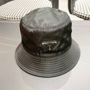 prada普拉达 最新原版简约款渔夫帽 日常款超好搭配 出街单品