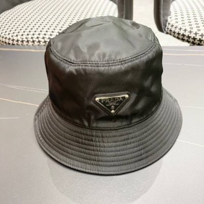 prada普拉达 最新原版简约款渔夫帽 日常款超好搭配 出街单品