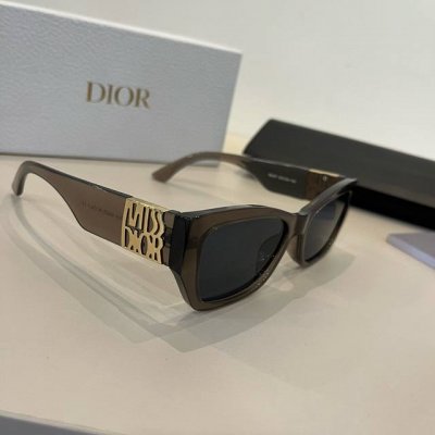 Dior迪奥 女款太阳墨镜，立体感十足. 高清镜片.新颖.质感超好 百搭.简洁.