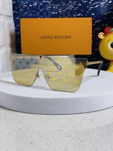 Lv路易威登 新品 满印字母一片式墨镜女防晒2025年新款太阳镜男女防紫外线高级感Ins