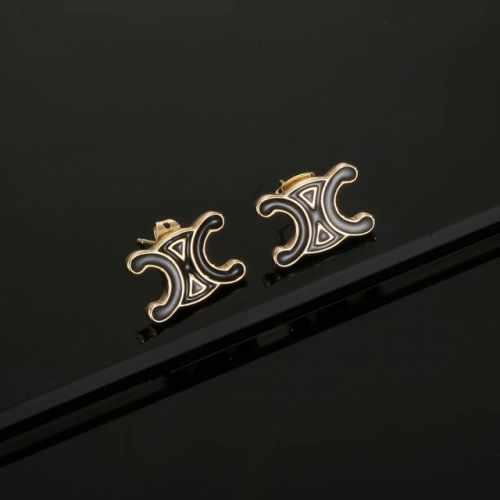 Celine 赛琳耳钉 耳环 经典金色系 小巧精致可爱 百搭 复古造型设计 金色特别显白 穿衣搭配不挑人。