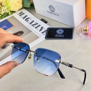Versac*时尚新款 太阳眼镜高品质高质感模特款百搭潮酷遮阳无框