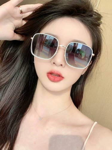 Gucci-偏光太阳镜 2025开春新款 潮流爆款 时尚圆框偏光太阳镜 高品质 佩戴舒适 网红潮款墨镜 女士高清偏光太阳镜 高品质Tr镜框 型号 G1640