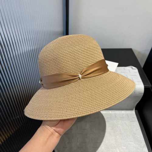 dior迪奥新款盆帽 pp草帽 盆帽 头围57Cm