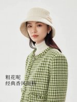 P80 普拉达Prada早秋新款 渔夫帽头型非常好，可以修饰各种头型，实力百搭款