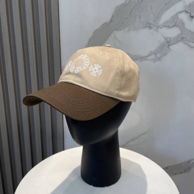 克罗心 新款拼色棒球帽，个性时尚经典十字架标志，休闲带点酷酷的感觉，中性款 男女同款！超好搭！ 头围:56-58Cm均可