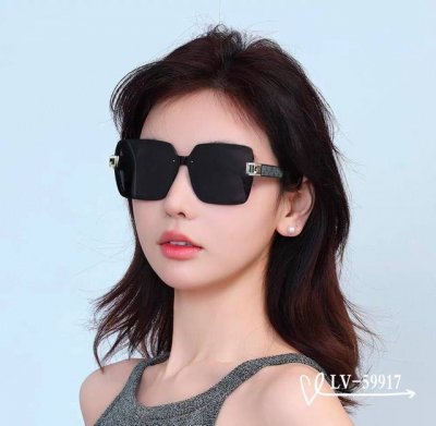 路易威登-Lv . 宝丽来树脂镜片 . Tr镜架轻便佩戴舒适 . Size：65-13-145 . 新款太阳镜减轻强光负担，明星同款，遮挡有害光线防辐射，出行旅
