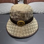 古奇渔夫帽Gucci2025原单品质火爆来袭 工艺非常精美 高档大气上档次！低调奢华，方便携带！跑量！