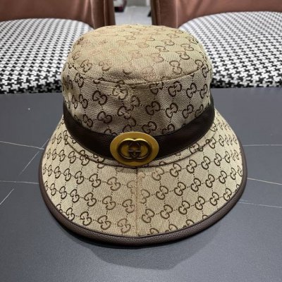 古奇渔夫帽Gucci2025原单品质火爆来袭 工艺非常精美 高档大气上档次！低调奢华，方便携带！跑量！