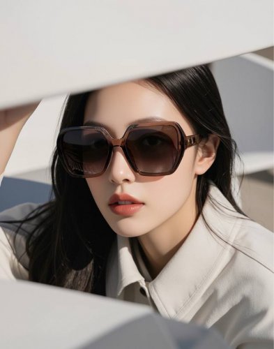 Dior-迪奥 2025开春新款 潮流爆款 时尚方框偏光太阳镜 高品质 佩戴舒适 网红潮款墨镜 女士高清加厚偏光太阳镜 高品质Tr镜框 型号：Cd2512