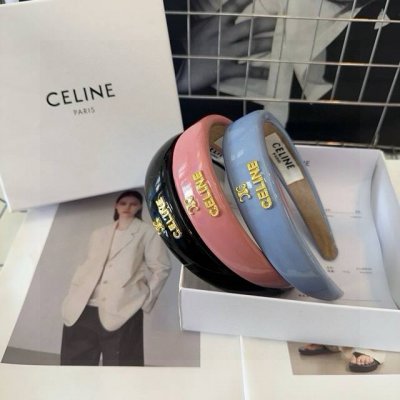 配包装盒 celine 赛琳 凯旋门新款漆皮发箍 夏日小清新 时尚百搭 女神必备单品