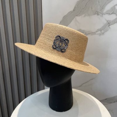 Loewe罗意威 2025新款拉菲草帽 纯手工钩织 产量极少 重工打造 专柜同款 头围57Cm