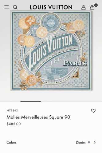 Slv2519 18姆米双面 90X90Cm斜纹真丝 LvMalles Merveilleuses