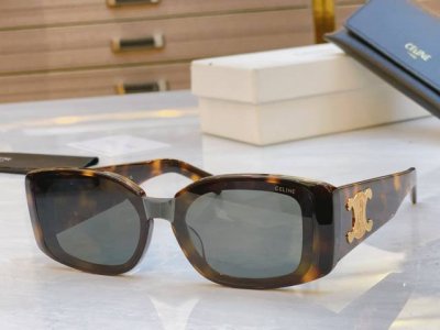 celin* 赛*琳新款太阳镜， Model:Cl42129U ，Size: 52口20-145