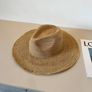 ysl圣罗兰新款礼帽，纯手工拉菲草帽，夏日必备，头围57Cm 懂货的来
