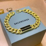 原单货新品 巴黎世家 Balenciaga手链专柜一致巴黎世家手链 男士火爆款出货 设计独特 前卫 男女必备！码数18 20 22 24Cm