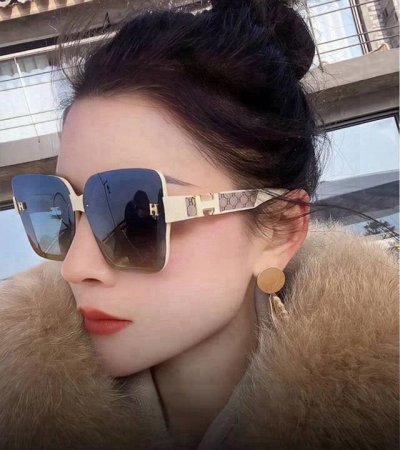 2025新款 爱马仕女士偏光太阳镜 宝丽来高清镜片高品质Tr-90镜框 时尚百搭！ 型号：H8200