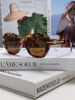 Chanel香奈儿 2025小香墨镜链条腿蝶形大脸显瘦简约个性太阳镜方小红书高级