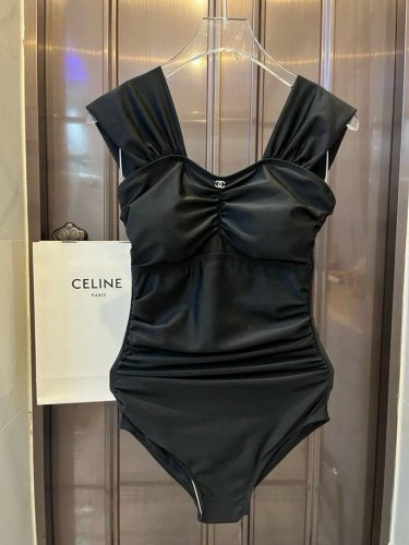 特 p Chanel香奈儿新款连体泳衣比基尼 官方款 S M L Xl