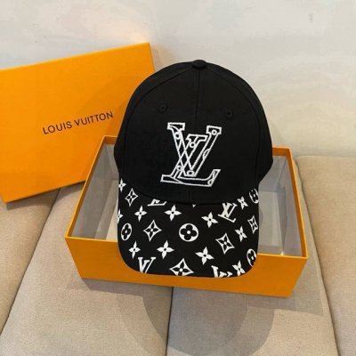 路易威登棒球帽 Louisvuitton新款Lv棒球帽 重工打造高端大气 百搭款男女通用 跑量