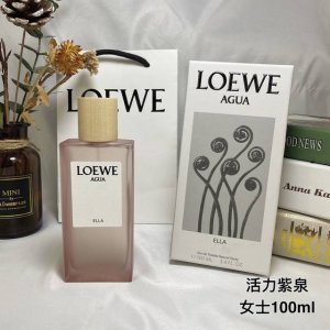 专柜品质 罗意威Loewe活力紫泉女士 Loewe Agua De Loewe Ella, 2009 新款彩虹香水100Ml 前调 柠檬 香柠檬 橙子 金橘 百