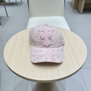 克罗心复古水洗灰皮标十字架棒球帽子休闲防晒男女遮阳帽情侣街头鸭舌帽
