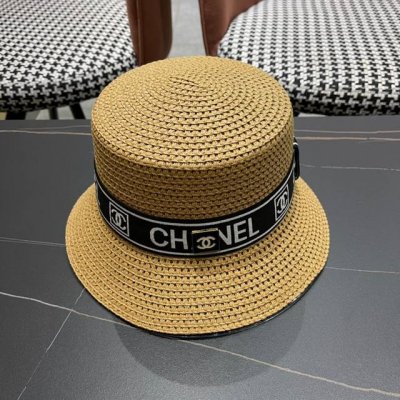 Chanel香奈儿 2024新款小香风网红款草帽，出街必备超好搭配，赶紧入手！