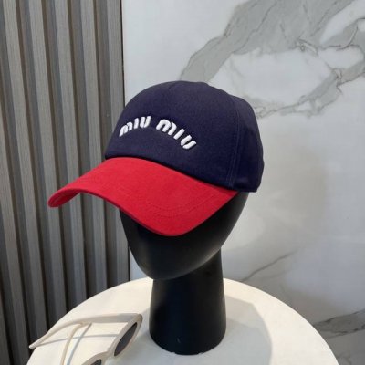 配防尘袋. Miumiu缪缪 新款订单款刺绣棒球帽大牌款超好搭配 赶紧入手