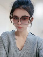 p80 Lv 2025新款女士方框太阳眼镜 开车墨镜 新款太阳镜 时尚大方 舒适轻盈 精致奢华 超轻 型号：L7805