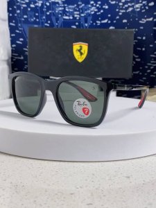Rayban雷朋太阳眼镜法拉利联名款方形墨镜Rb4433M Size:54口20-145