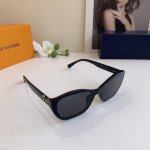 Lv 路易威登 2025新款简约时尚猫眼框太阳镜 百搭潮流墨镜 男女精致遮阳镜！